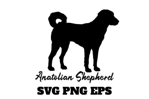 Anatolian Shepherd Dog Silhouette