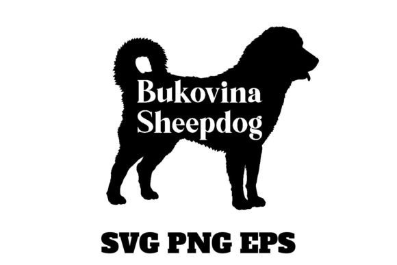Bukovina Sheepdog Dog Silhouette