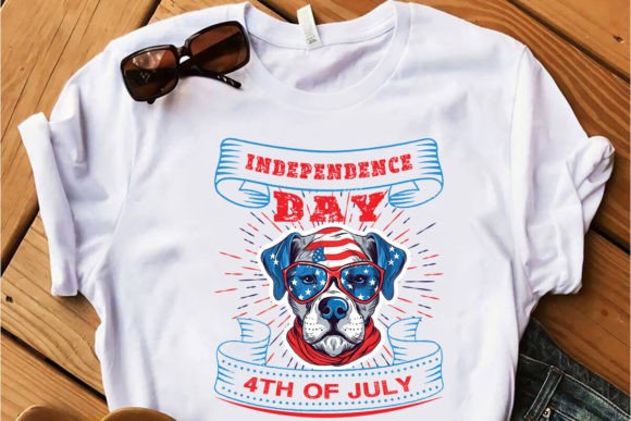 Independence Day 4th of July Quite Dog