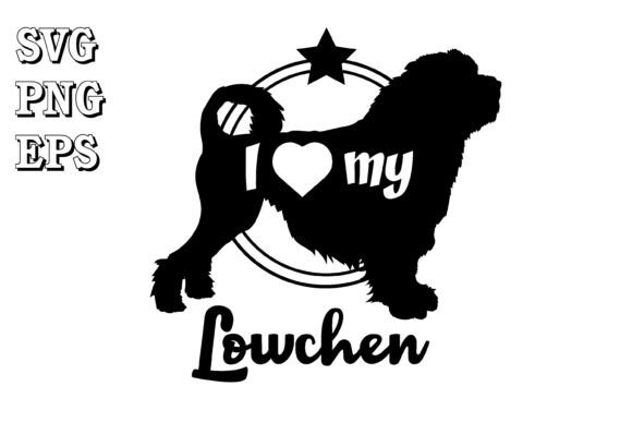 Lowchen Dog Silhouette