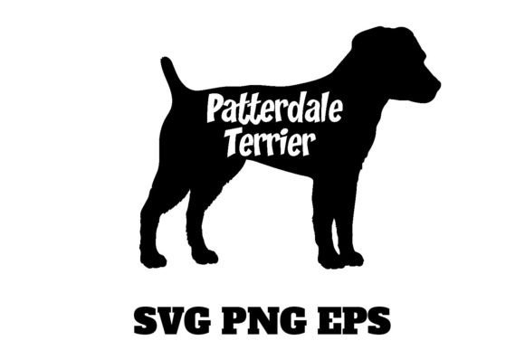 Patterdale Terrier Dog Silhouette