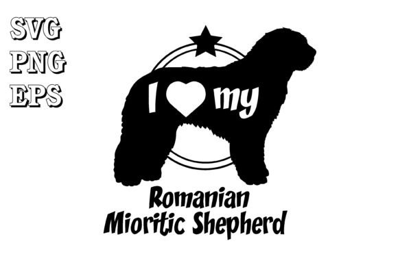 Romanian Mioritic Shepherd Dog Silhouette