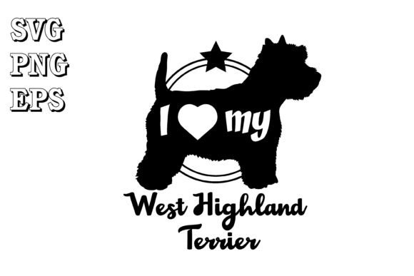 West Highland White Terrier Silhouette