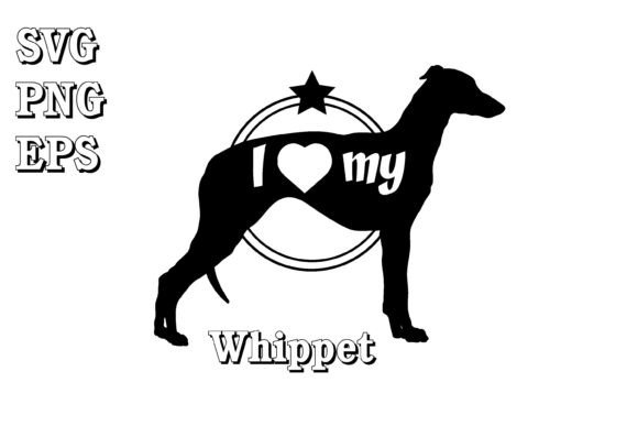 Whippet Dog Silhouette